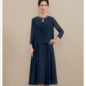 JJ’s House Mother of Bride Dress -Stormy. NWT.